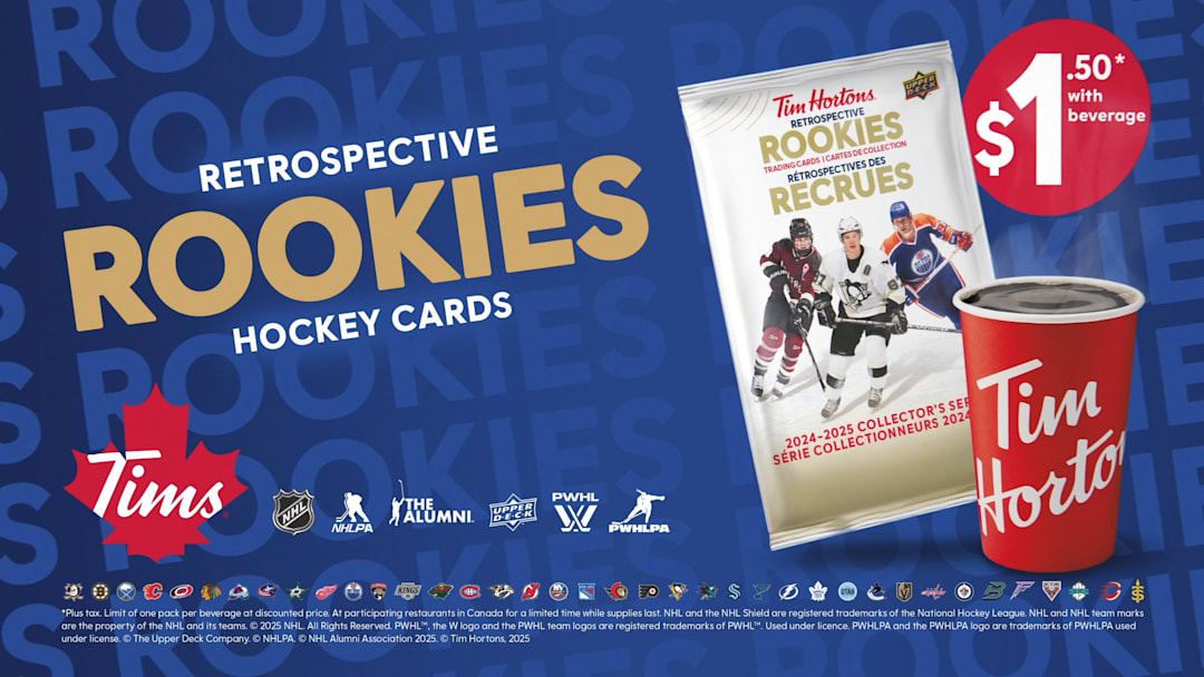 Upper Deck and Tim Hortons have teamed up to put out a new set