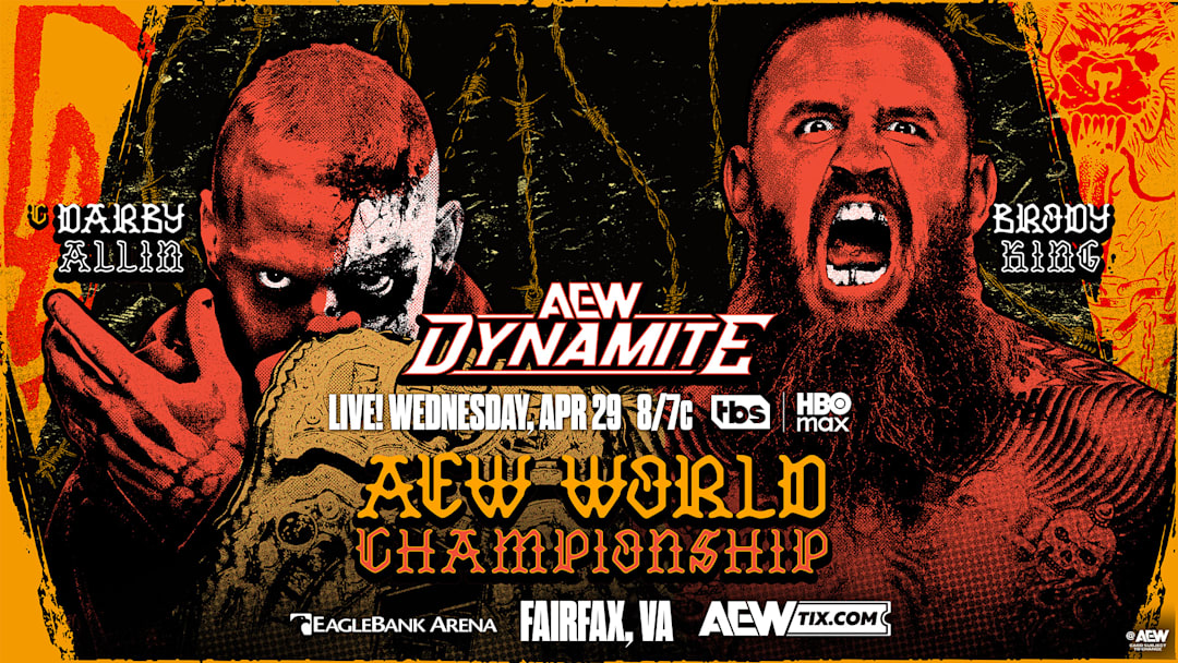 Brody King awaits Darby Allin as the next challenger for the AEW World Championship tonight on AEW Dynamite.