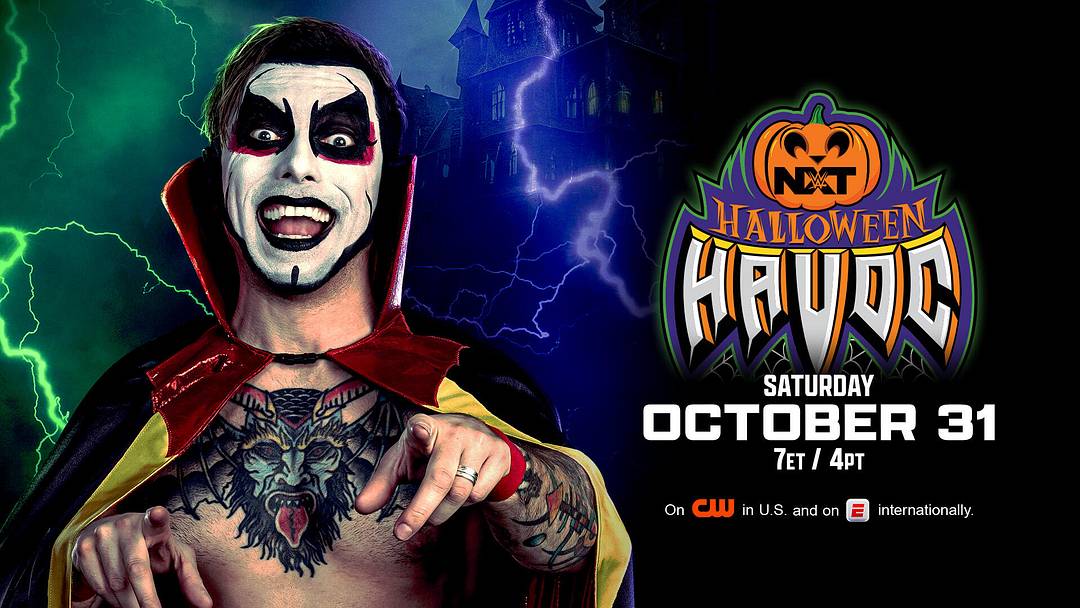 Danhausen hosts NXT Halloween Havoc Danhausen hosts NXT Halloween Havoc