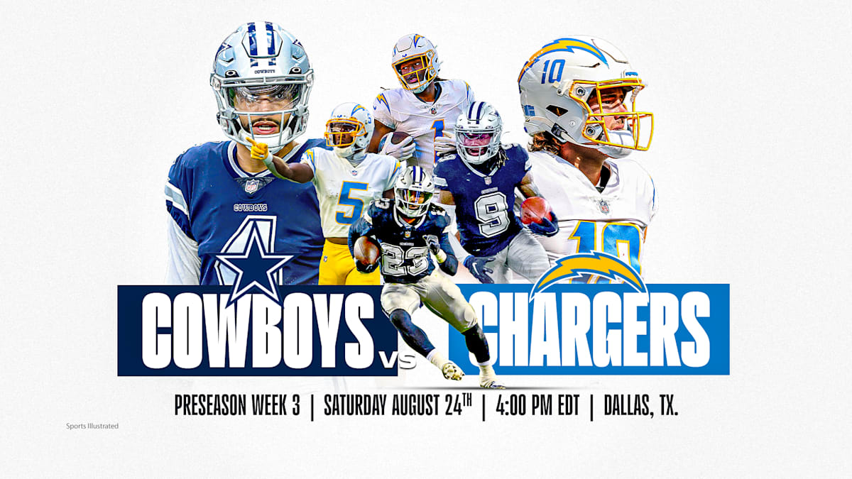 Cowboys vs Chargers NFL Preseason live stream Start time TV channel for Dallas LA