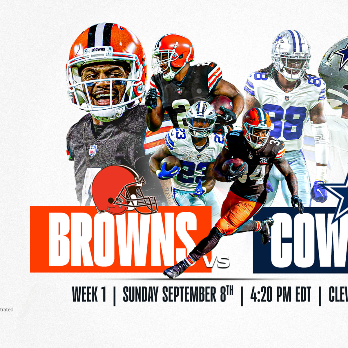 Cowboys vs Browns NFL Week 1 Start time live stream TV channel