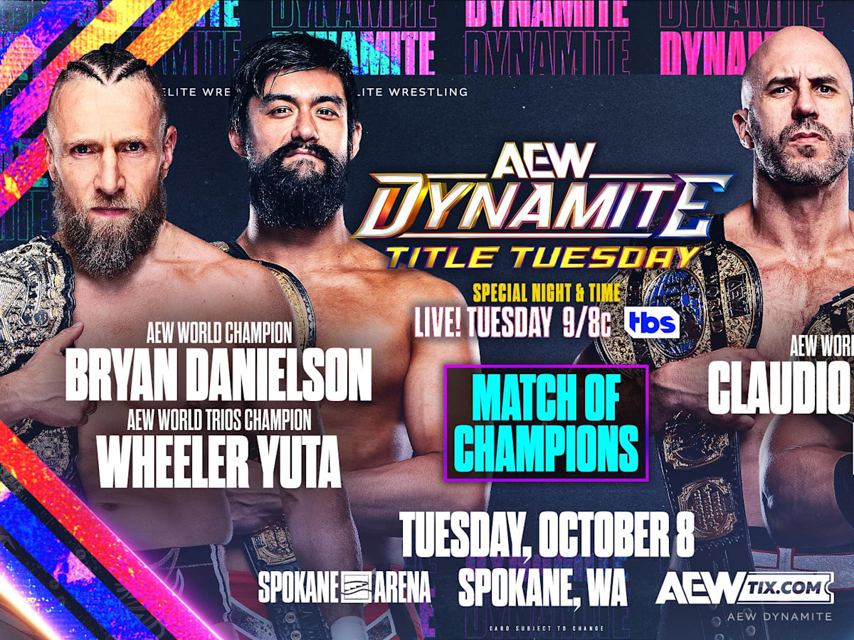 AEW Dynamite Preview 10 8 24 Start Time Match Card How To Watch Live Stream