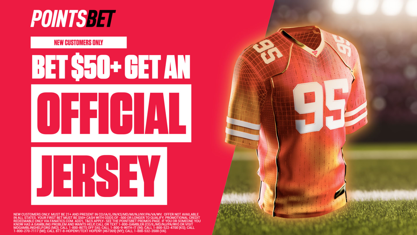 PointsBet NFL Promo: Win an NFL Jersey of Your Choice!