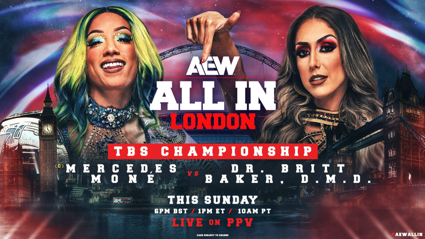 AEW All In 2024 start time, match card, live stream, and how to watch