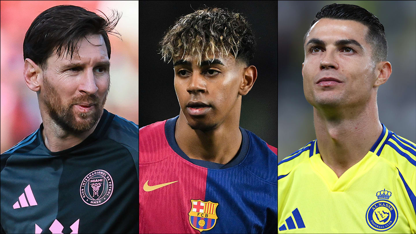 Lamine Yamal’s record after 100 games compared to Lionel Messi & Cristiano Ronaldo