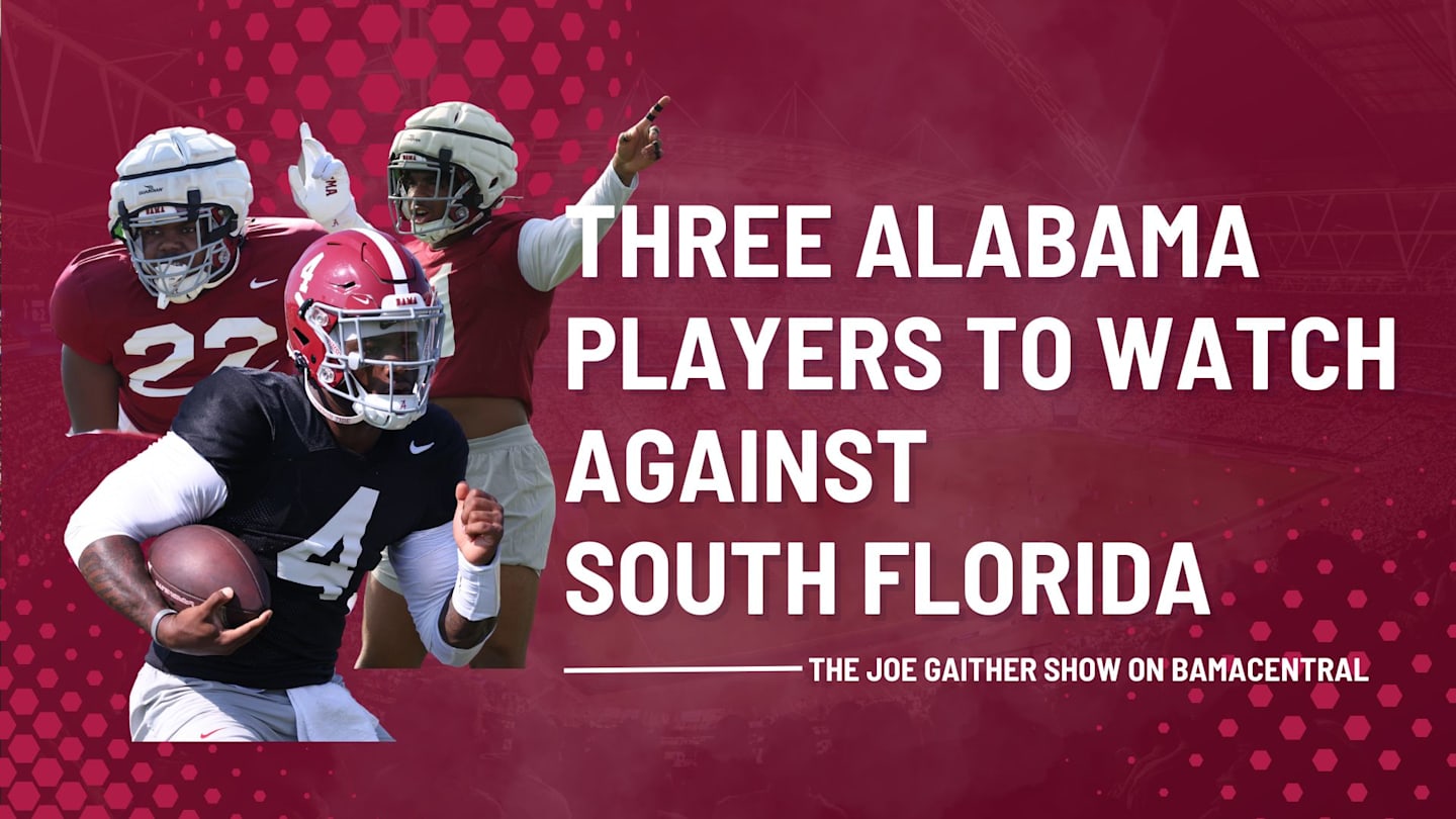 Three Alabama Players To Watch Saturday on The Joe Gaither Show