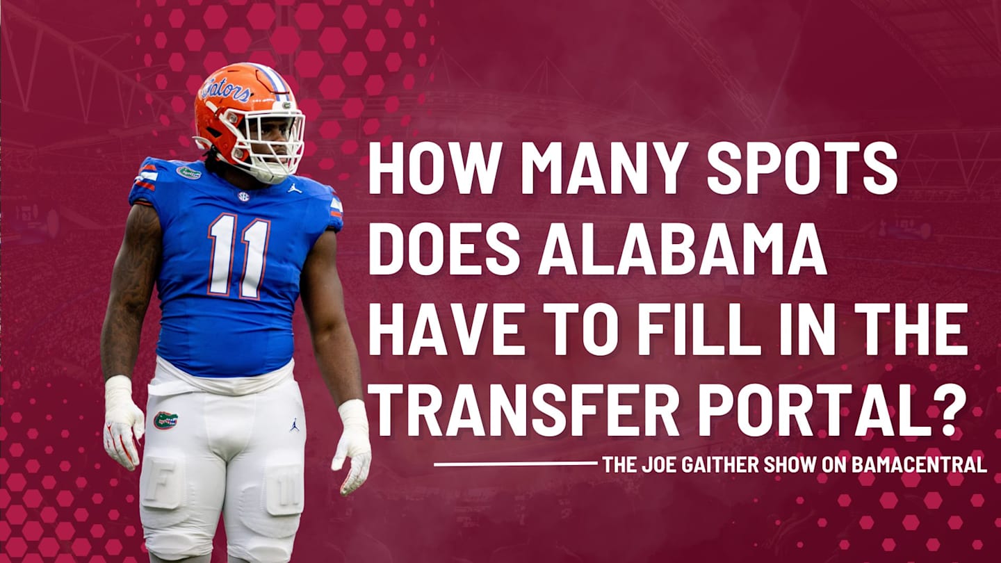 A Look Into Alabama Football's 2025 Roster on The Joe Gaither Show