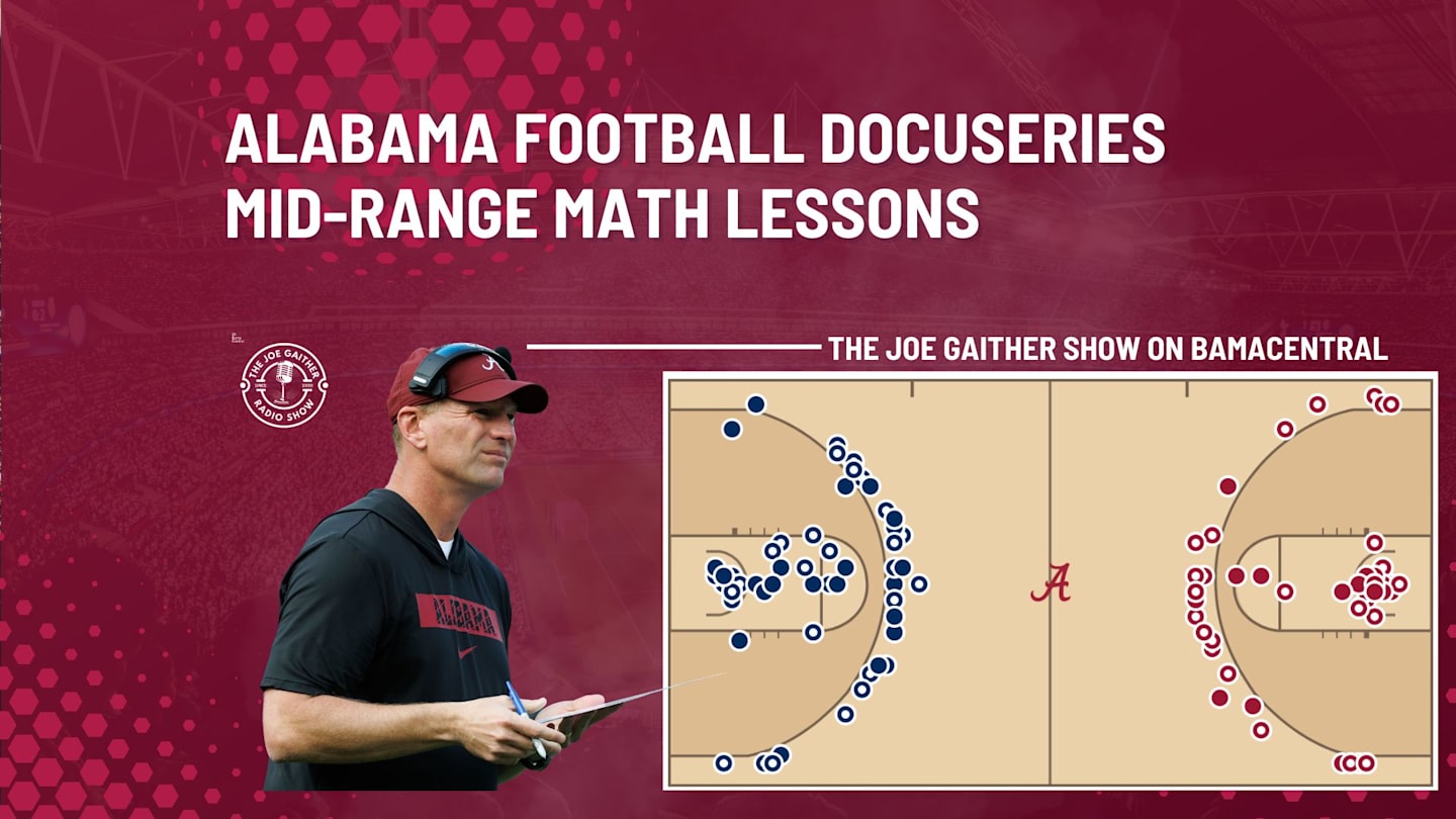 Alabama Football Docuseries and a Mid-Range Math Lesson on The Joe Gaither Show