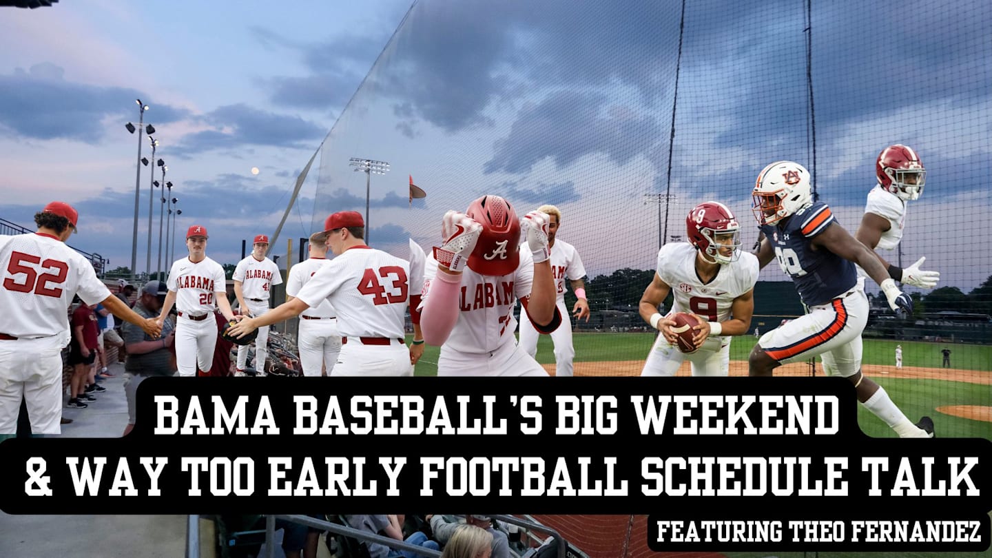 Alabama Baseball's Big Weekend Win & 2025 Football Schedule Discussion on The Joe Gaither Show