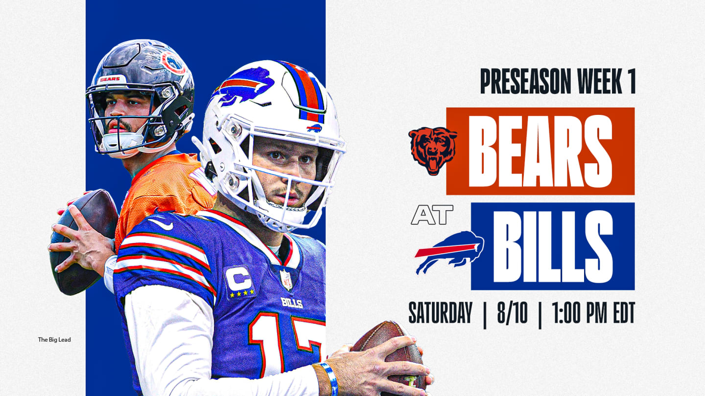 How to watch Buffalo Bills vs. Chicago Bears time TV channel live stream