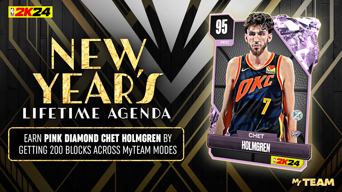 How to Get Pink Diamond Chet Holmgren for Free in NBA 2K24 How to Get Pink Diamond Chet Holmgren for Free in NBA 2K24