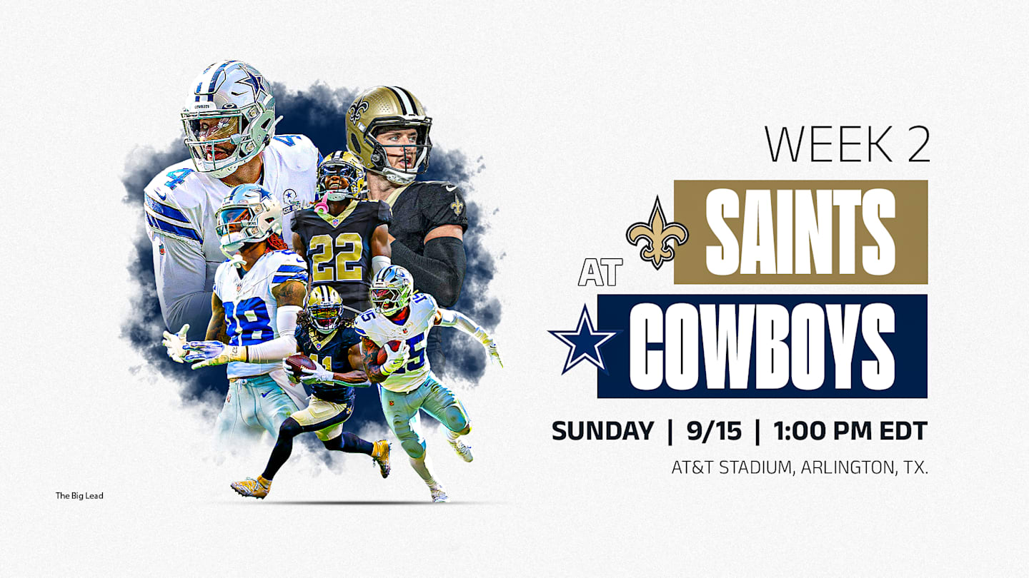 New Orleans Saints vs. Dallas Cowboys live stream, TV channel, time