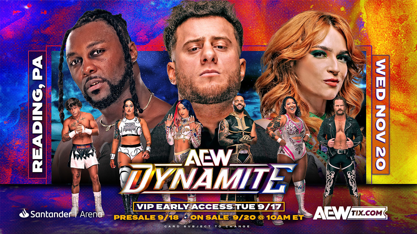 AEW Dynamite Preview 9 18 24 Match Card News How To Watch TV Channel