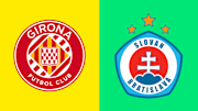 Girona and Slovan Bratislava are both looking for their first points of the Champions League season