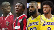 Lebron James and his son made history in the NBA 