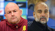 Lee Carsley and Pep Guardiola have clashed over Jack Grealish's England call-up