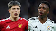 Alejandro Garnacho and Vinicius Junior headline today's gossip