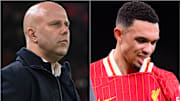 Arne Slot won't be able to call upon Trent Alexander-Arnold at Wembley
