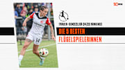 Die besten Flügelstürmerinnen der abgelaufenen Bundesliga-Saison