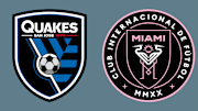San Jose Earthquakes host Inter Miami in midweek Major League Soccer action.