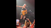 Taylor Swift surprises the crowd at Tight End University.