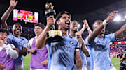 Thiago Martins scored the winning goal as NYCFC on Saturday to help NYCFC sweep the Hudson River Derby matches in 2025. 