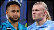 Neymar (left) and Erling Haaland headline the gossip.
