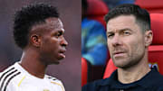 Vinicius Junior (left) and Xabi Alonso headline today’s gossip.