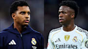Rodrygo (left) and Vinicius Junior headline the gossip.
