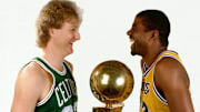 Larry Bird and Magic Johnson