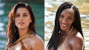 Alex Morgan and Crystal Dunn were photographed by Ben Watts in St. Lucia