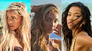 Olivia Dunne was photographed by Ben Watts in Bermuda. Cameron Brink was photographed by Ben Horton in Boca Raton. Ming Lee Simmons was photographed by Yu Tsai in Jamaica.