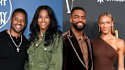 Russell Wilson and Ciara, Darius Slayton and Anna Hall 