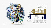 Week 2 Saints vs Cowboys