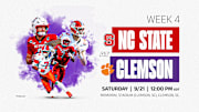 Week 4: NC State vs. Clemson