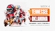 Week 4: Tennessee vs. Oklahoma