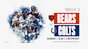 NFL Week 3: Bears vs. Colts