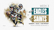 NFL Week 3: Eagles vs. Saints