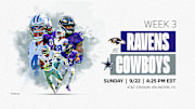 NFL Week 3: Ravens vs. Cowboys