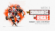MNF Week 3: Commanders vs. Bengals