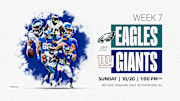 NFL Week 7: Eagles vs. Giants