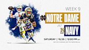 CFB Week 9: Notre Dame vs. Navy