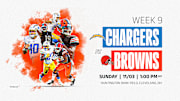 Chargers at Browns