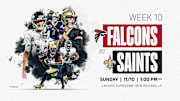Week 10 Falcons vs Saints