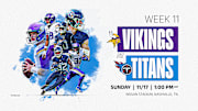 NFL Week 11: Vikings vs Titans