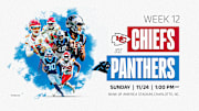 NFL Week 12: Chiefs vs. Panthers