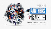 NFL Week 18 Panthers vs Falcons