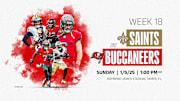 NFL Week 18 Saints vs Buccaneers