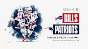 NFL Week 18 Bills vs Patriots