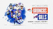 AFC Wild Card Broncos vs Bills NFL Playoffs